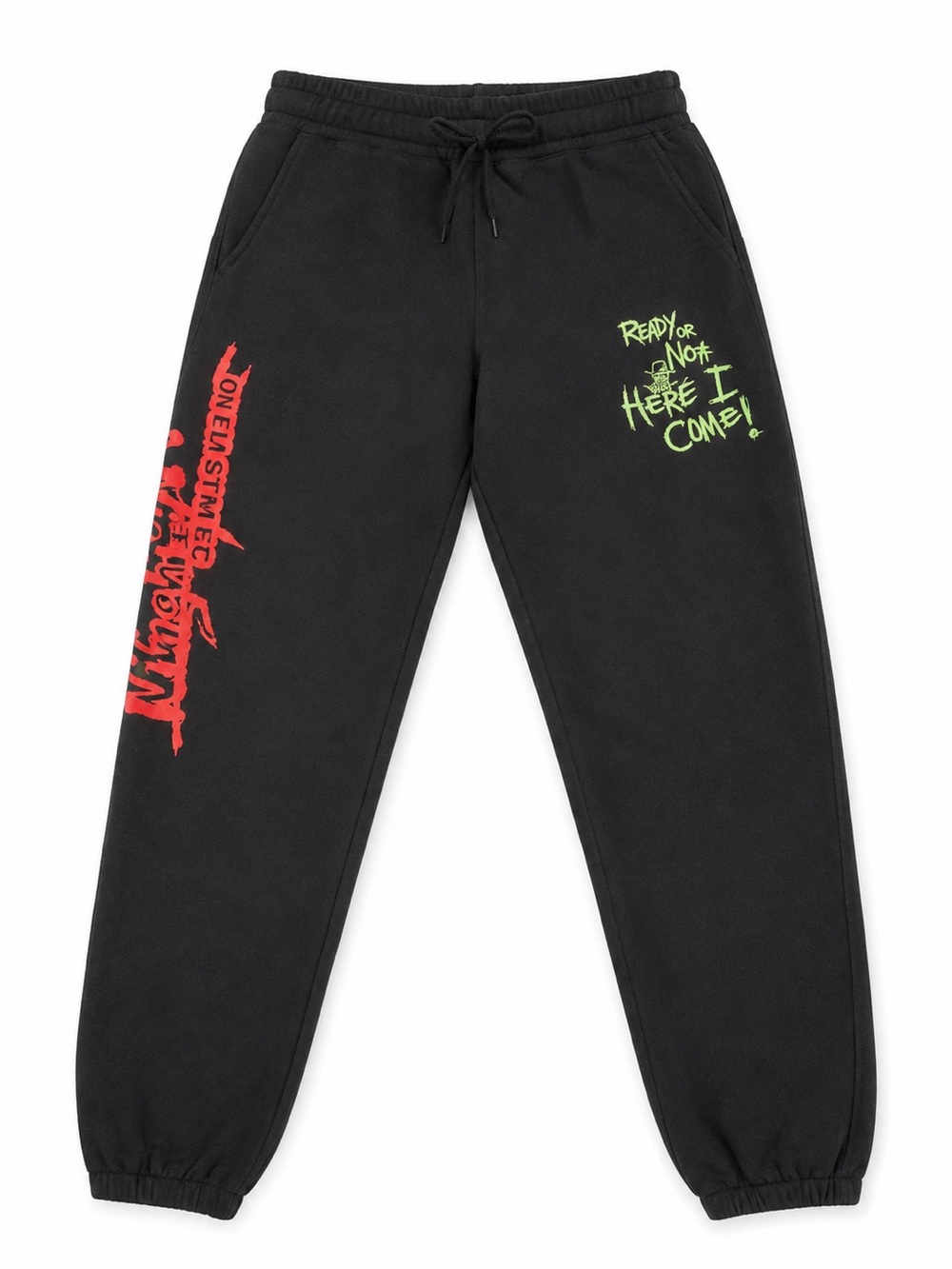 Shoe Palace x Nightmare on Elm Street Freddy Krueger Graphic Jogger Sweatpants M